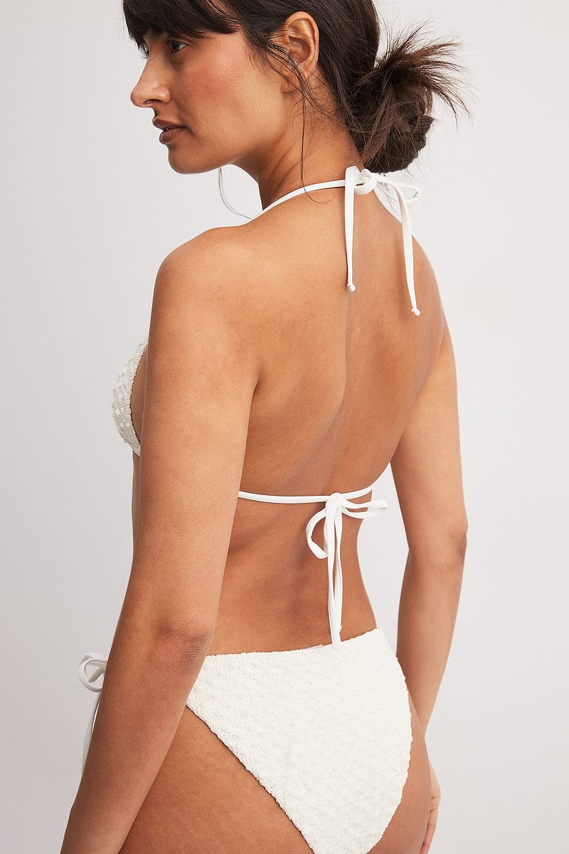 Crochet Bikini Panty - White