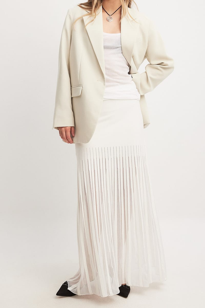 Knitted Maxi Skirt