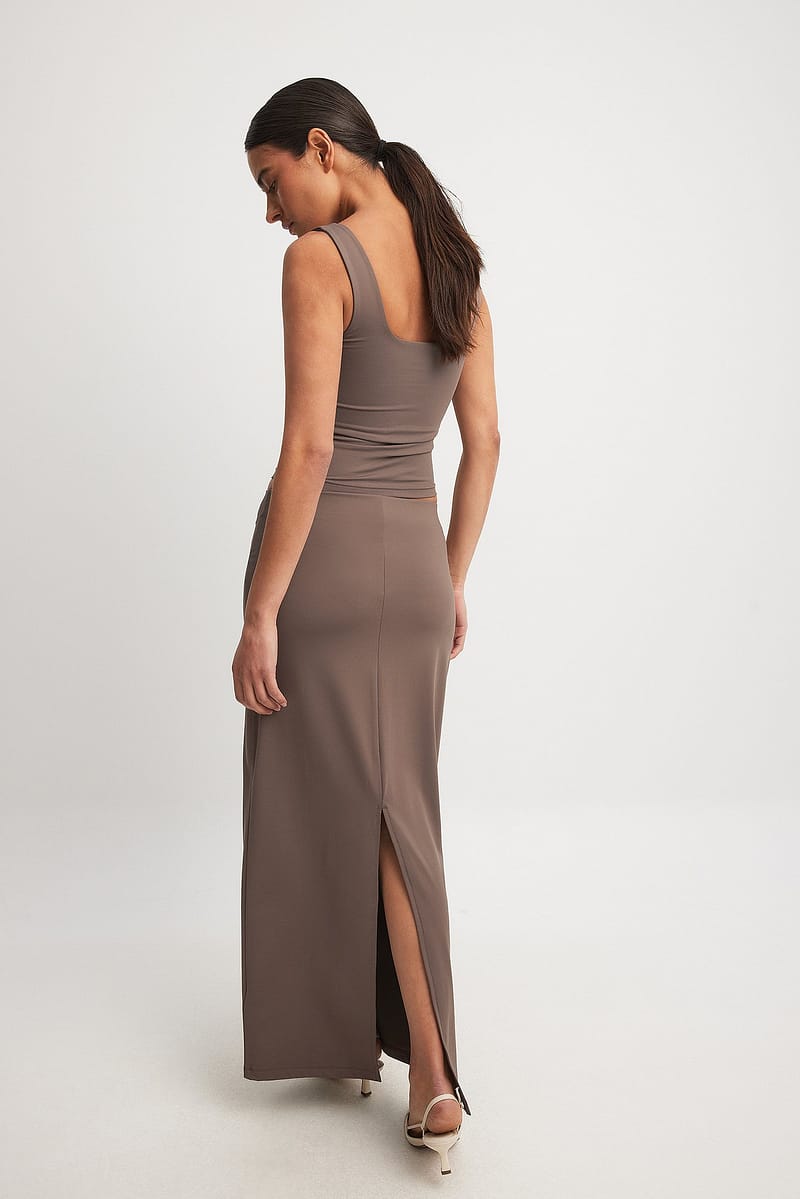 Body Hugging Low Waist Skirt