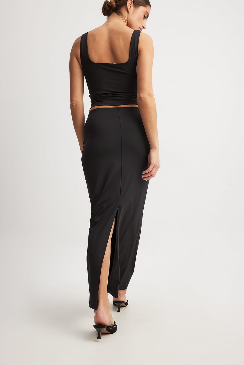 Body Hugging Low Waist Skirt